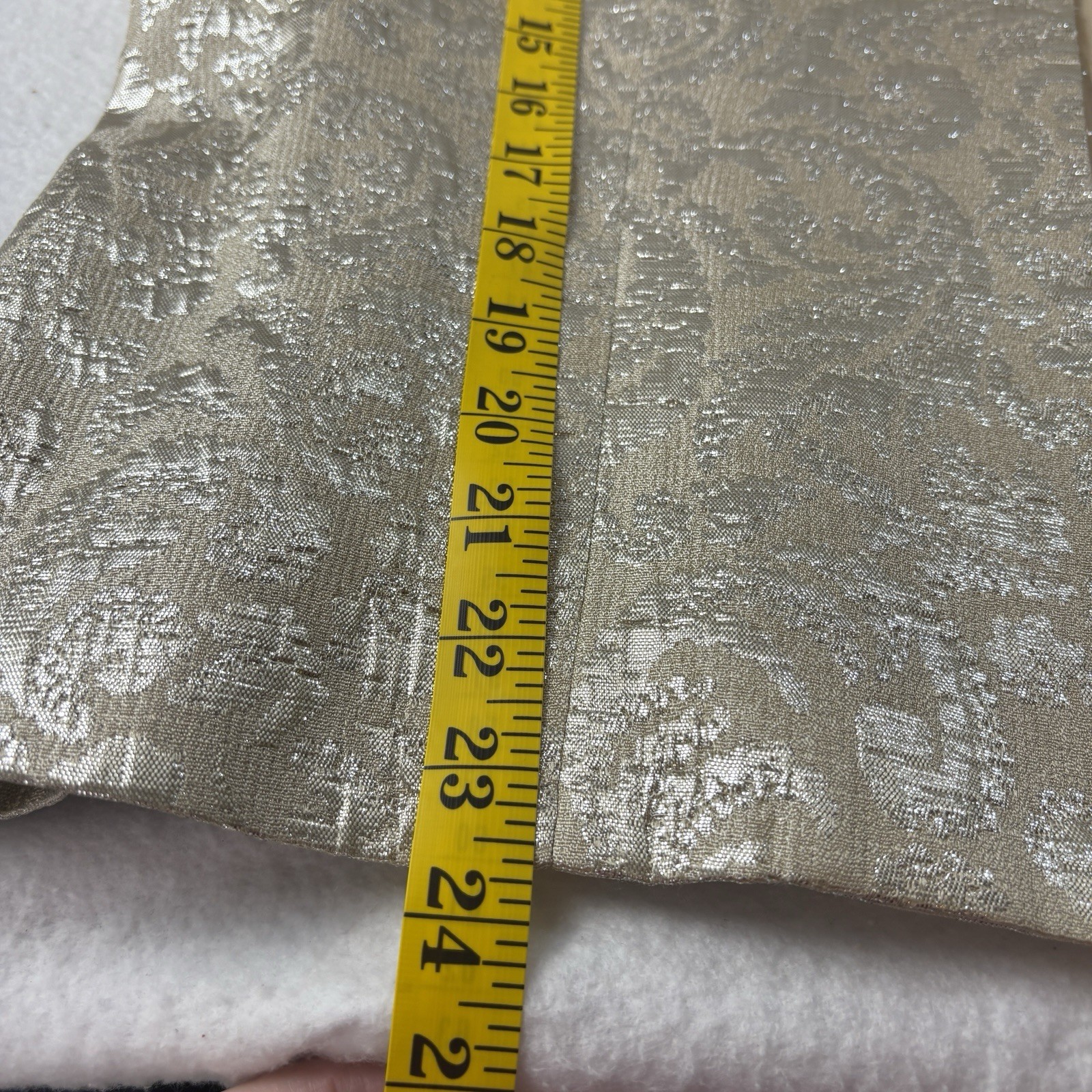 VTG Designs by Seymour Suit Jacket Skirt Set Mother of Bride Cocktail Gold Glam