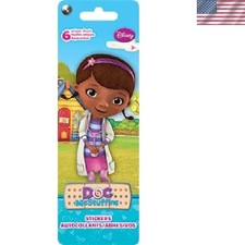 Fun and Vibrant Doc McStuffins Sticker Sheets - Perfect for Parties Classrooms
