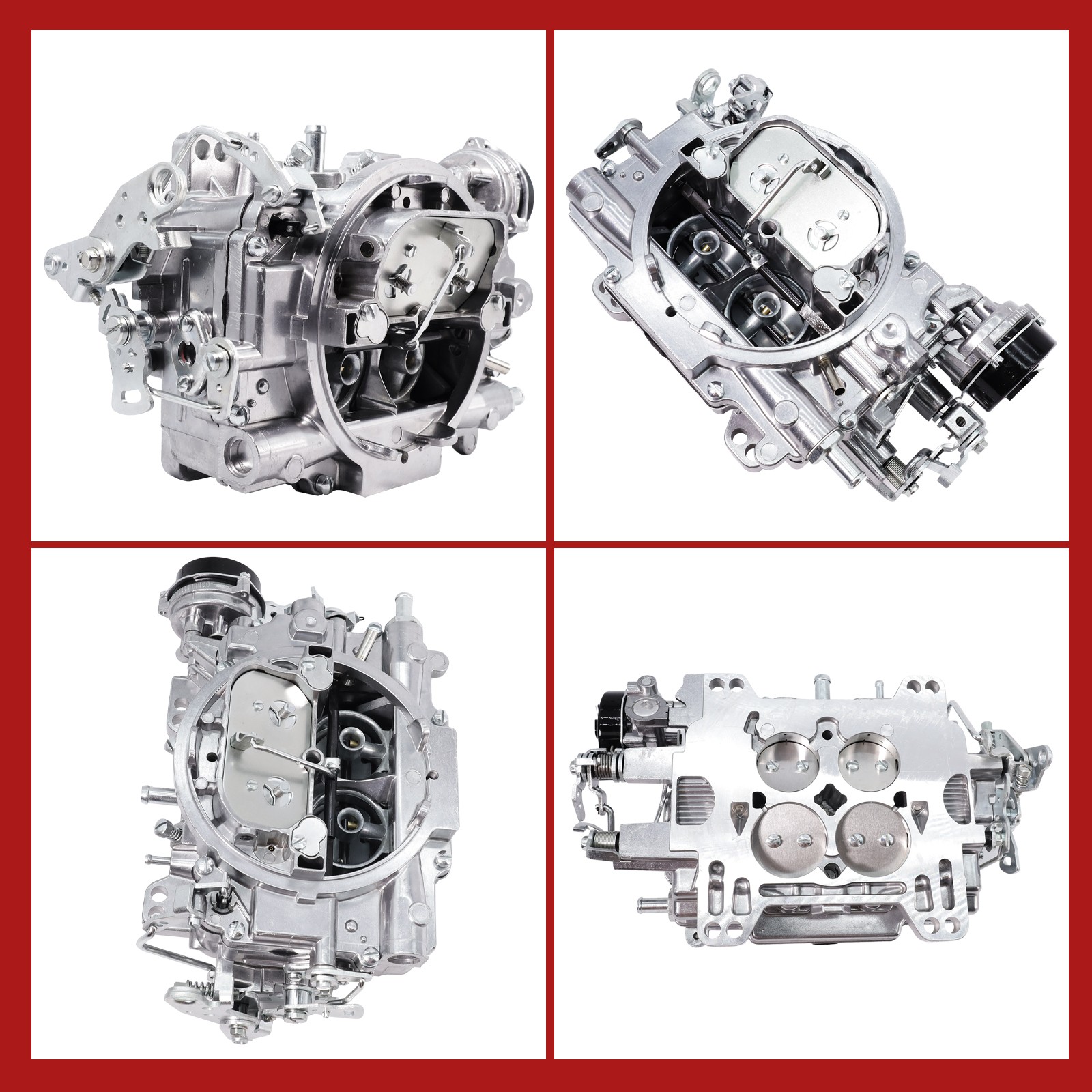 4 Barrel Carburetor W/ Electric Choke 1406-600 For Chevy Chevelle 350 Ford GT