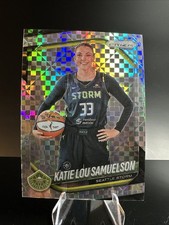 Katie Lou Samuelson 2025 Prizm WNBA #82 Checkerboard Seattle Storm