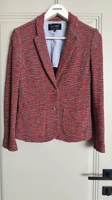 Women Armani Jeans Jacket Red Cotton M - Bild 1 von 4