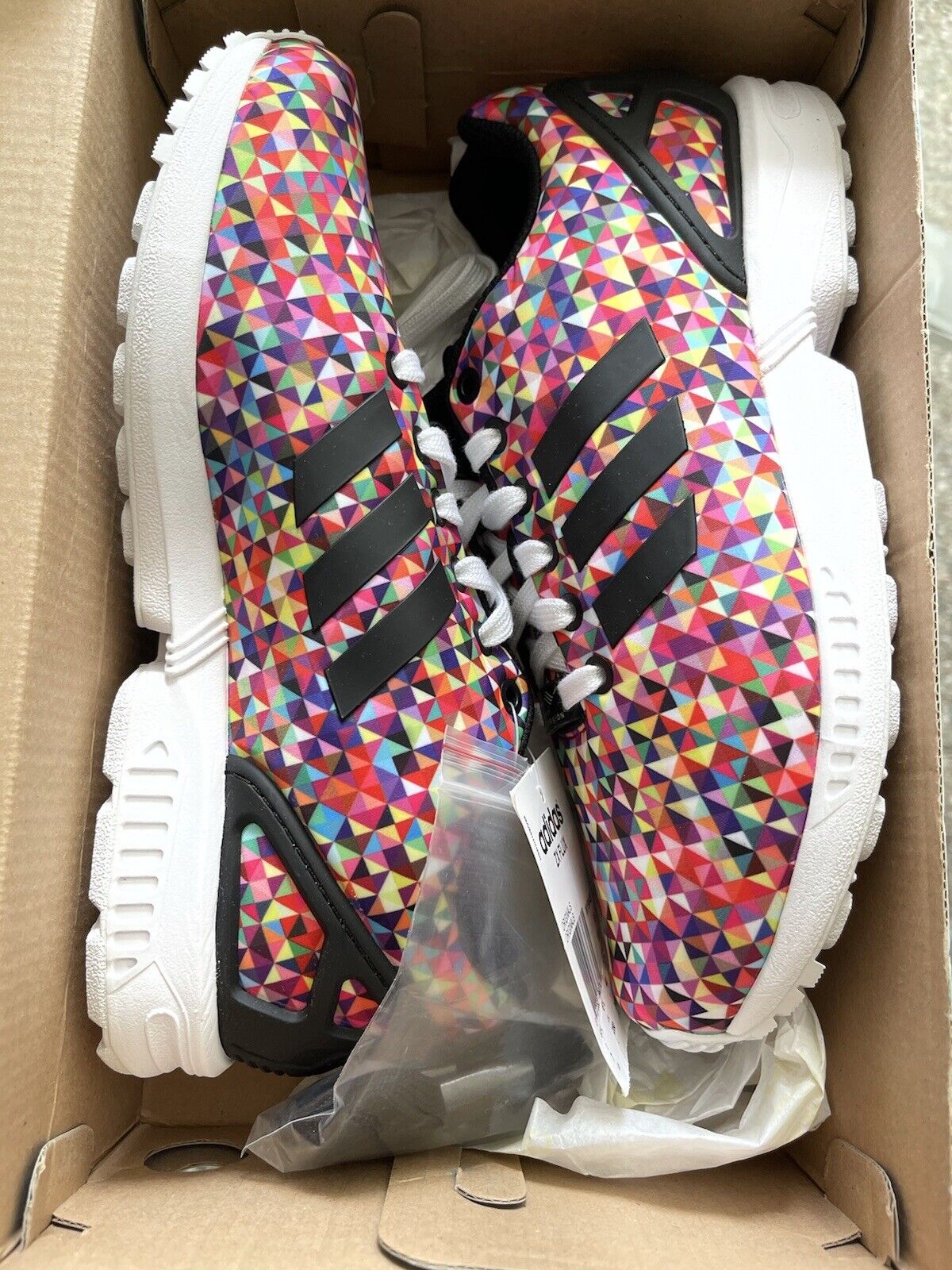 Adidas Originals Flux Multi-Color Prism M19845 Men&#039;s Size 7 | eBay