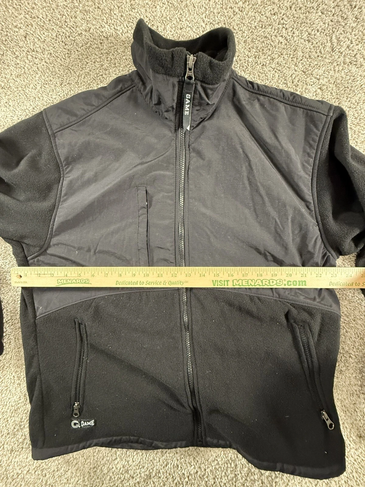 Game Sportswear The Jacket Size Medium Black image 6