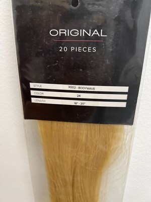 Hotheads The Band Hair Extension - Black Packaging NEW Pack Hotheads 60pc Double Sided Replacement Extension  main image 2