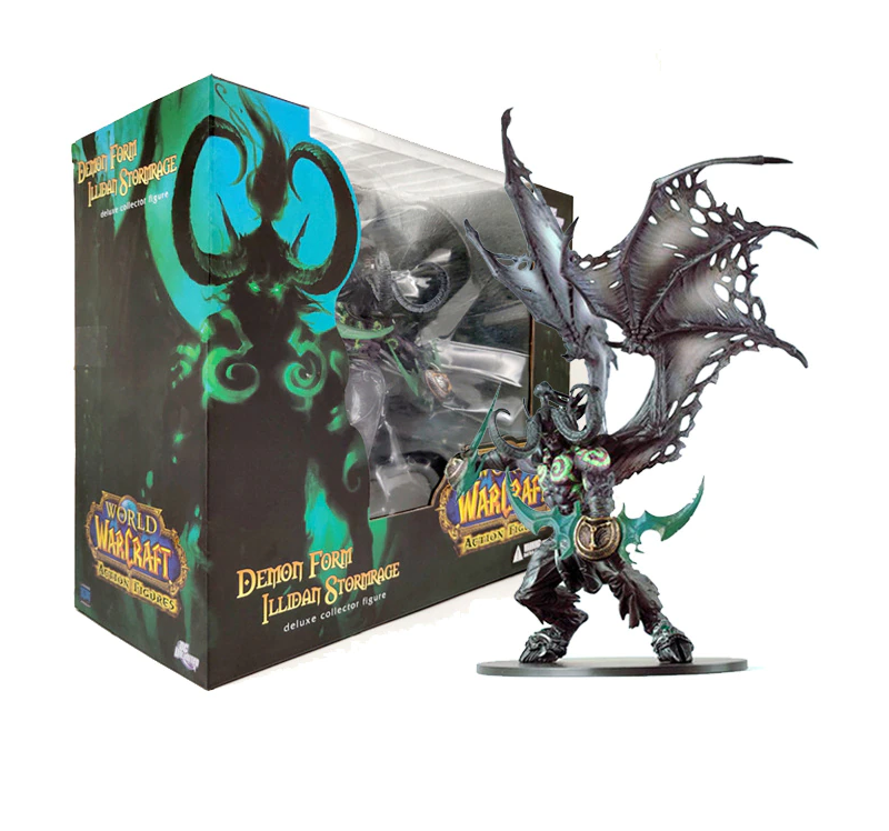 Figurine WOW The Lich King The Undead Queen Illidan Stormrage
