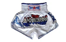 Muay Thai KickBoxing Shorts Flag Color Embroidery Design Costume MMA K1 UFC Gym