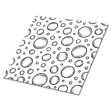 9pcs Tile Stickers Set Kitchen Peel and Stick Decals Air bubbles