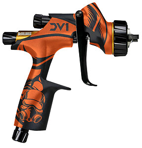Devilbiss 905921 Dv1 Clearcoat Old School Multi Tip Spray Gun Kit