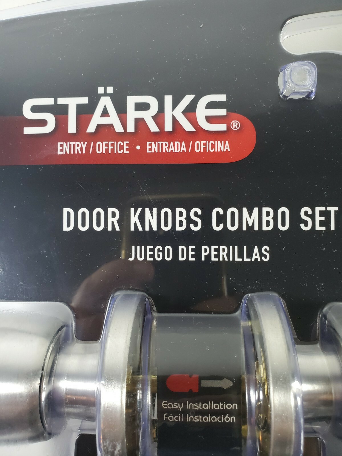 STARKE Door Knobs Combo Set of 4 New In Package Entry/Offfce eBay