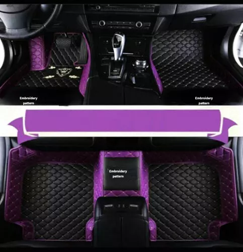 Für Chevy Alle Modelle Luxus Custom Fußmatten Wasserdichte Anti-Rutsch Teppiche - Bild 32 von 34