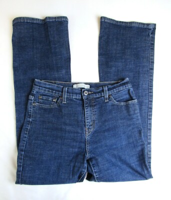 Levi's Jeans 512 Perfectly Slimming Boot Cut Back Flap Pockets Women's Size 10M