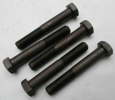Hex Head Bolt 3/8''- 24 x 2-1/2'' Long ''5 Bolts'' Grade 8   3/8-24x2-1/2