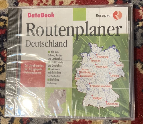 DataBook Routenplaner Deutschland (Rossipaul Medien GmbH, 1996)