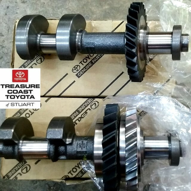 NEW OEM TOYOTA BALANCE SHAFT PAIR NO.1 & NO.2 xB MATRIX CAMRY tC