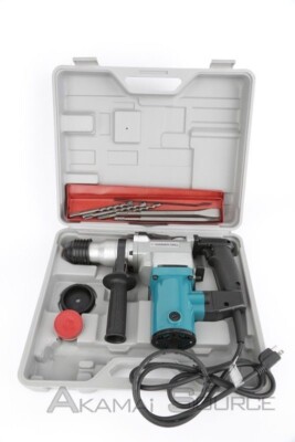 1'' Rotary Hammer Set SDS 3 Function Drill Hammer Chisel Light Construction Tools