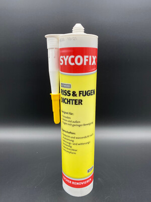 Sycofix Riss und Fugendichter 310ml Dichtmasse Füllspachtel Spachtel Kartusche