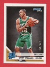 Grant Williams Rated Rookie /349 Press Proof 2019-20 Donruss #221 RC Celtics