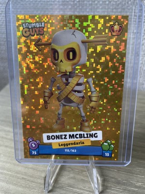 2023 Scopely Diramix Stumble Guys Invasion Legendary Gold Crown Bonez McBling