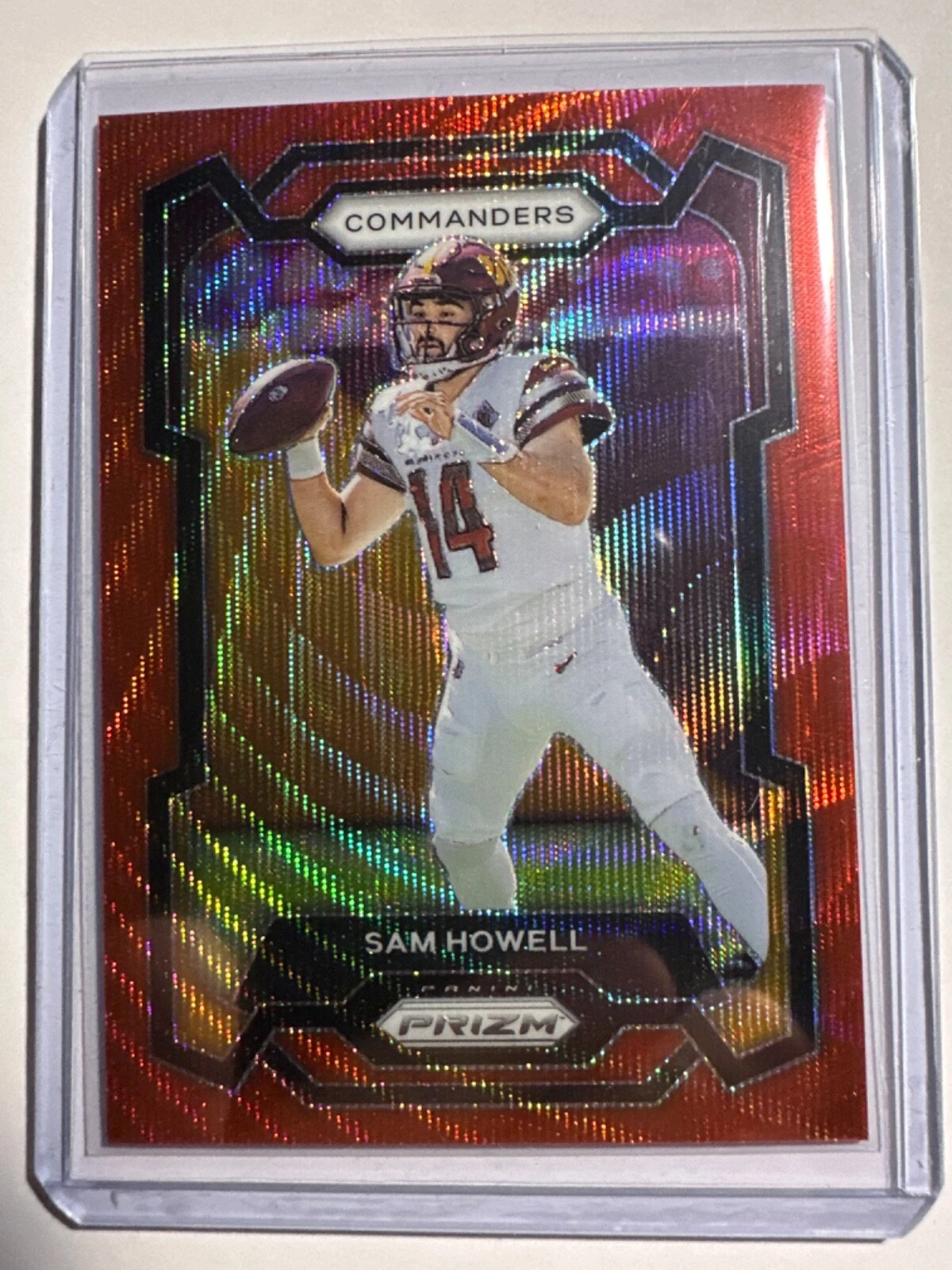 Sam Howell trading card