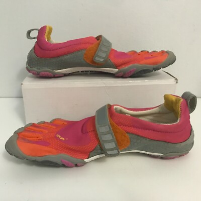 VIBRAM Fivefingers Women Shoes Activewear Barefoot Running Orange