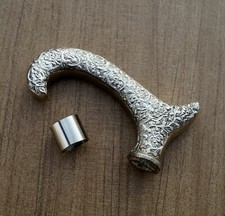 New Brass Handle Designer Style Silver Handle For Top Vintage Walking Stick Cane