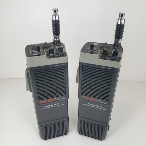Realistic TRC 203 Walkie Talkie Radio Stranger Things *Parts Only* *Not Working* - 第 1/8 張圖片