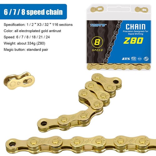 Cycling Parts Mountain Road Bike Chain 8/9/10/11 Variable Speed Bicycle