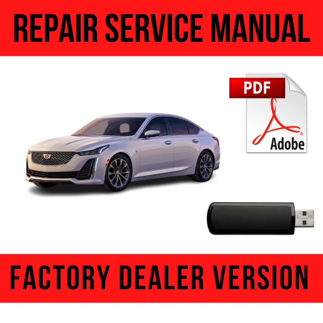 Cadillac CT6 + Hybrid 2016-2023 Factory Repair Manual On CD