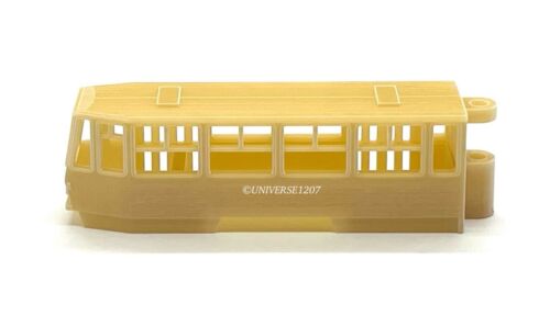 Nn3/Nm Scale BVG Tatra KT4D Streetcar Kit German Tramway Trolley 6.5 mm Gauge - Picture 11 of 16