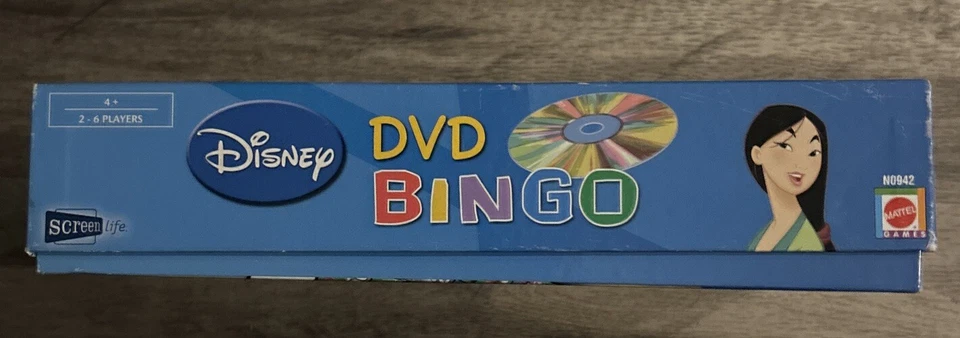 Vintage Disney DVD Bingo From The Makers Of Scene It 2007 Mickey Mouse COMPLETE! - Image 4 of 4