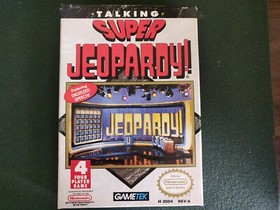 Jeopardy Nintendo NES Very Good Condition TESTED WORKS ORIGINAL BOX