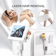 808nm Painless Diode Laser Full Body Hair Removal Machine With Ice point Handle