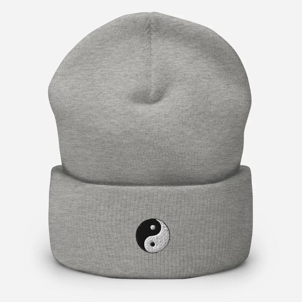 Yin Yang Symbol Embroidered Unisex Cuffed Beanie
Opens in a new window or tab