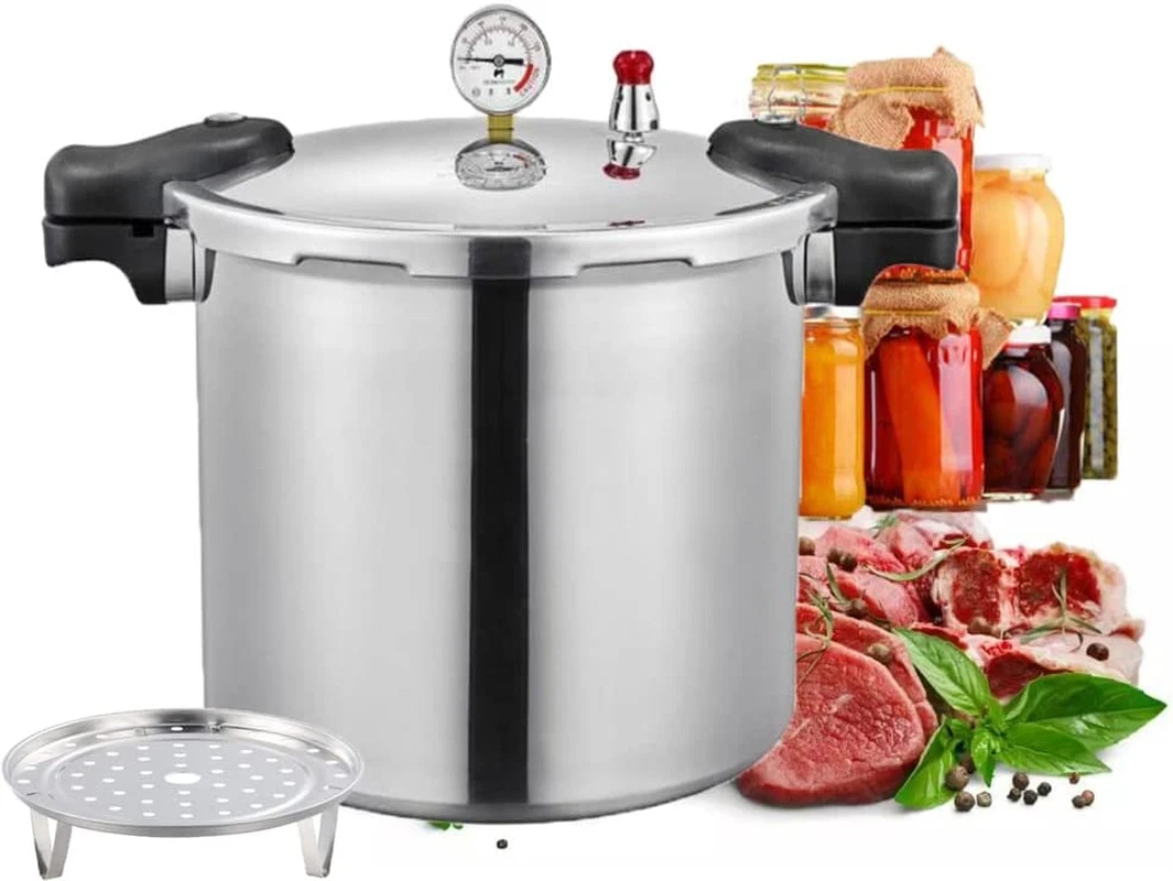 Pressure Cooker, 12 Quart Stainless Steel Pressure Canner