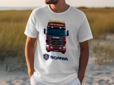Keep On Trucking Scani Graphic Design T-Shirts