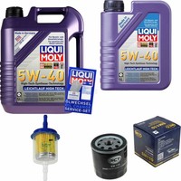 Inspektionskit Filter Liqui Moly ÖL 6L 5W-40 FüR Fiat Fiorino Kasten 146 Uno 75