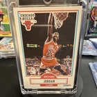 Fleer 1990-91 All-Stars Michael Jordan #5 NBA All-Star Team Basketball Card