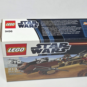 LEGO 2012 STAR WARS DESERT SKIFF # 9496 213 PIECE SET NEW SEALED IN BOX