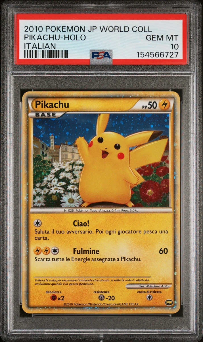 Pikachu Pokémon TCG Individual Collectible Card Game Cards in