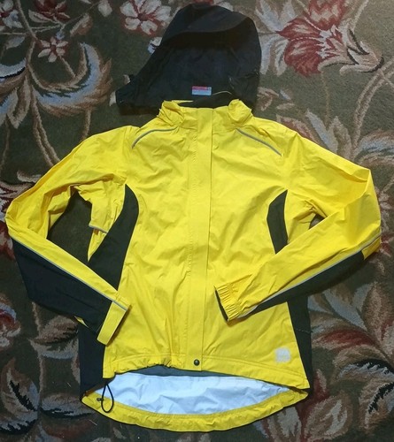 Novara cycling jacket Women's Size S/M Yellow Black