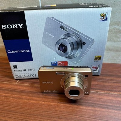 Sony Cyber-shot DSC-WX1 10.2MP Digital Camera - Black for sale