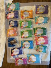 2000 McDonald  s TY Teenie Beanie Babies COMPLETE SET of 17 Sealed HappyMeal Toys