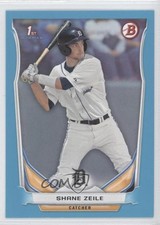 2014 Bowman Draft Blue 300/399 Shane Zeile #DP132 0l2