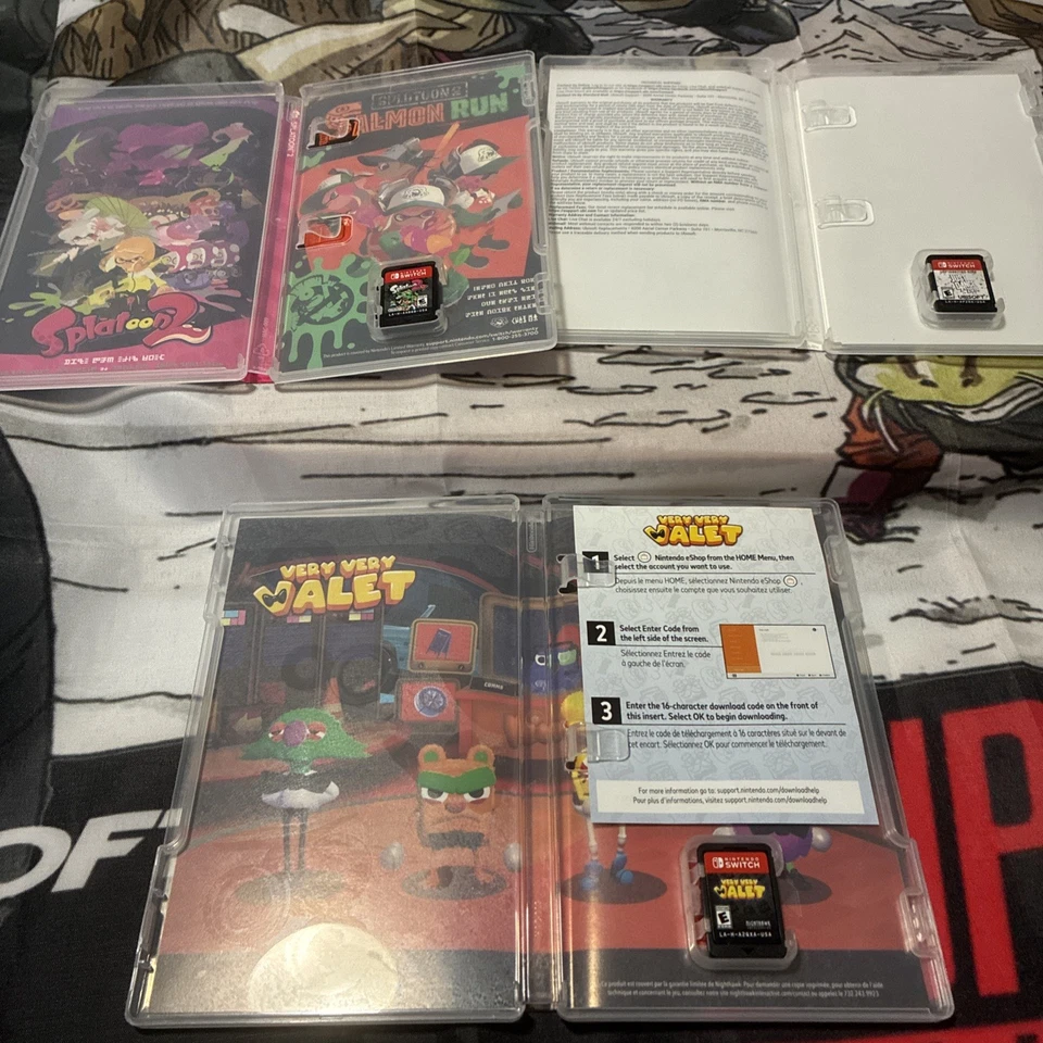 Lot of 3 Nintendo Switch games: SPLATOON 2, Very Very Valet and Just Dance 2019 - Image 3 of 4