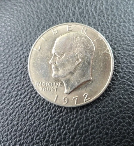Photo of a 1972-P Eisenhower Dollar from an eBay listing that sold on Jul 23, 2026