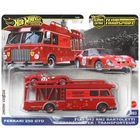 # 1/64 HOT WHEELS TEAM TRANSPORT #83 - FIAT 642 RN2 BARTOLETTI + FERRARI 250 GTO