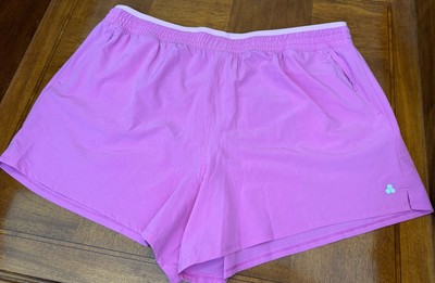 Tek Gear Workout Gear Pink Shorts Women s Mid Rise Zip Pockets Plus Size 1X NWT