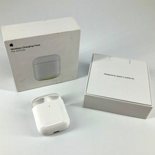 Apple Replacement Wireless Charging Case A1938 for AirPods 1st  2nd Gen - White
