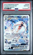 2023 POKEMON SWORD & SHIELD CROWN ZENITH #GG46 FULL ART/DEOXYS VSTAR PSA 10