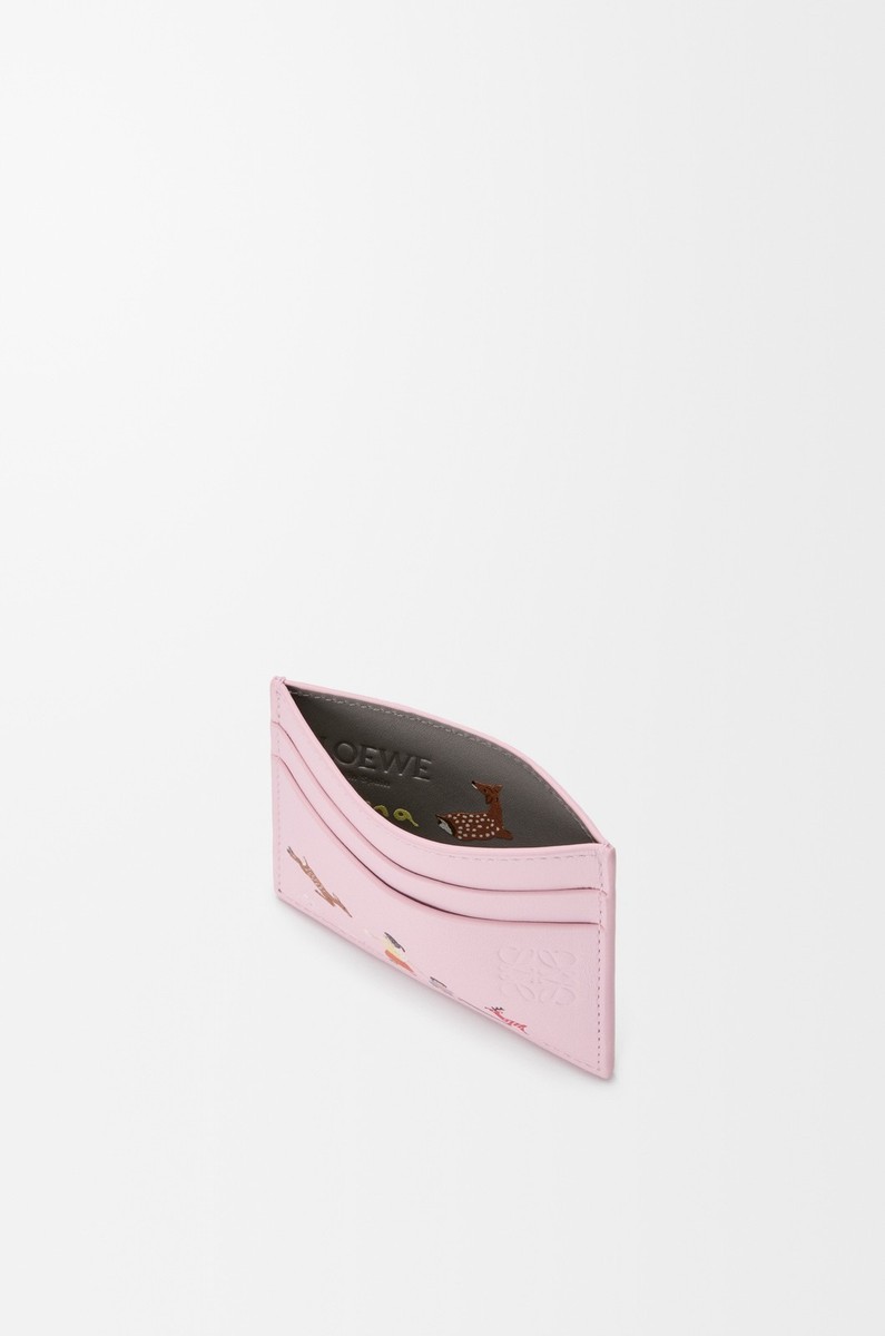 LOEWE x Suna Fujita Card Holder Nappa Calf Leather Cica Plain